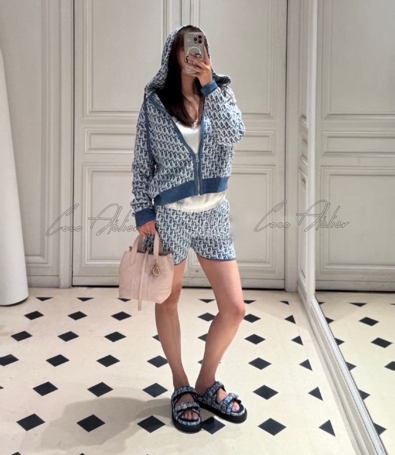 CD Oblique Zip-Up