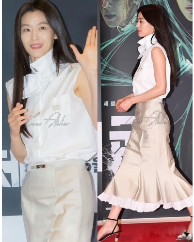 LV Sleeveless Blouse
