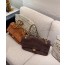 Suede Flapbag