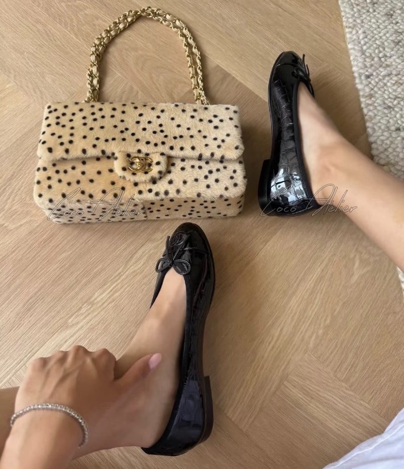 Crocodile Ballerina Flat(+2color)