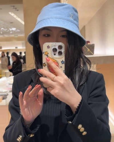 LV denim hat