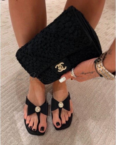 CC flip-flop sandals(+2type)