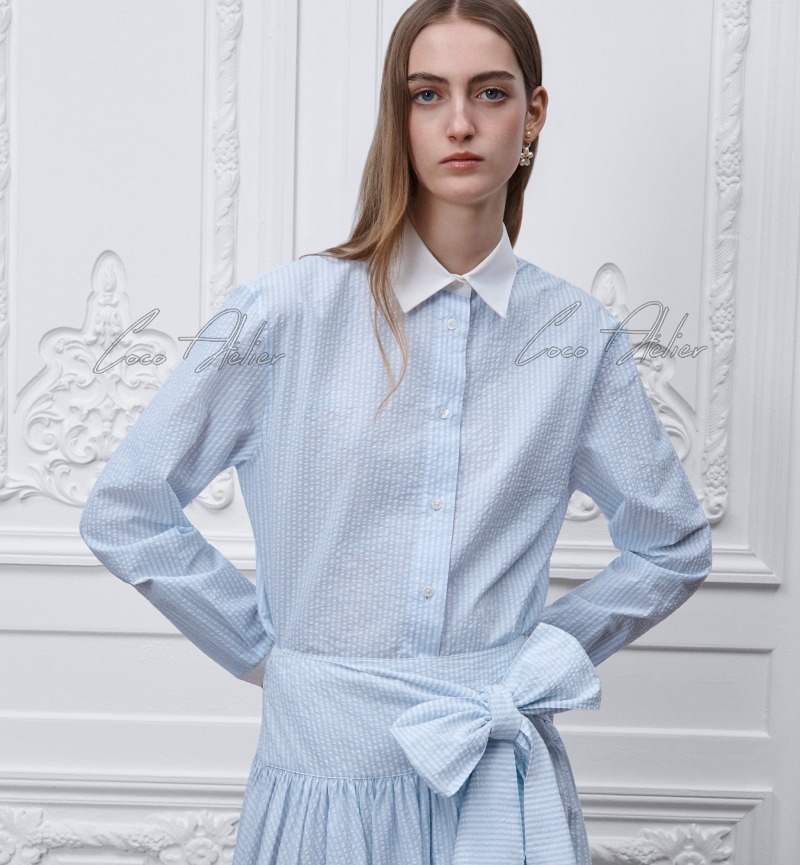 CD Stripe blouse