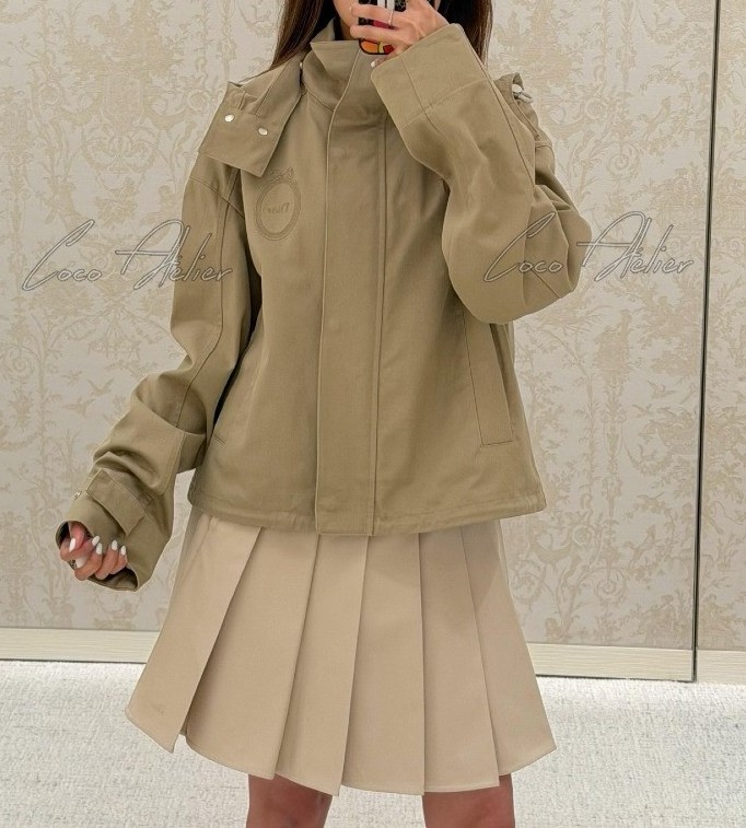CD hooded jacket