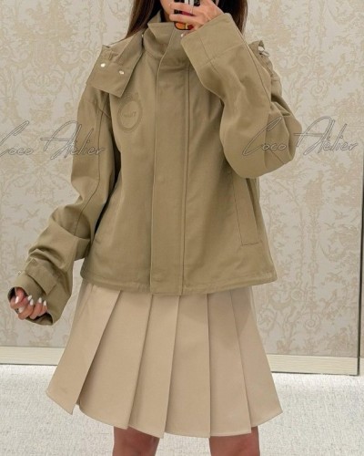 CD hooded jacket