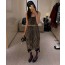 CC leopard print dress