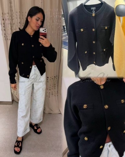 CC Cashmere Cardigan