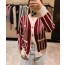 CC vertical stripes Cardigan