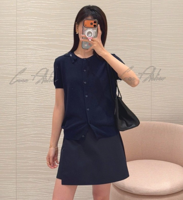 CD Ribbon cardigan