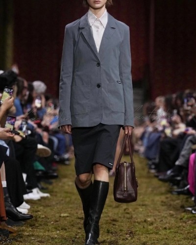 Miu Gray blazer jacket