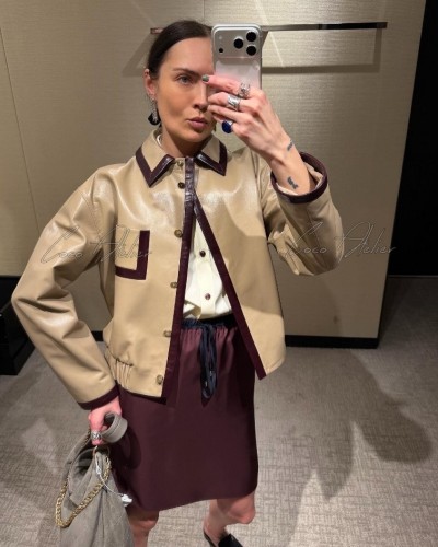 CC leather Jacket