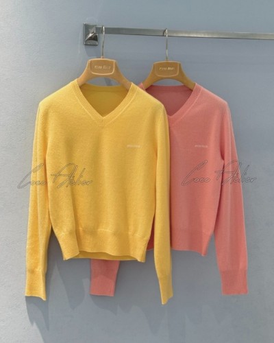 Miu v-neck Knit