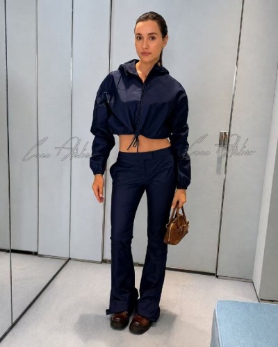 Miu Crop windbreaker