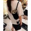 Velvet cylinder bag