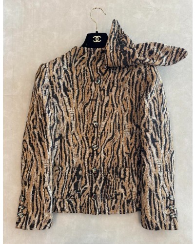 CC leopard jacket