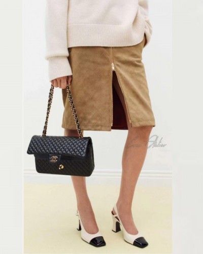 CC Suede Skirt