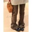 Miu boot-cut pants(+2color)