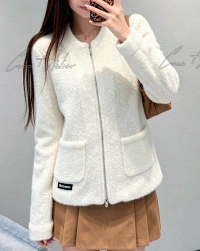 Miu knit Jacket