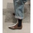 CC Crocodile Ankle Boots