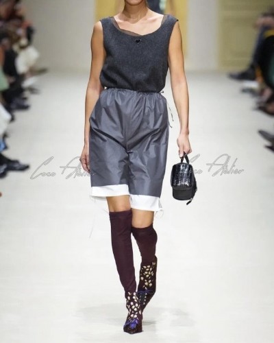 PR Triangle-logo sleeveless knit