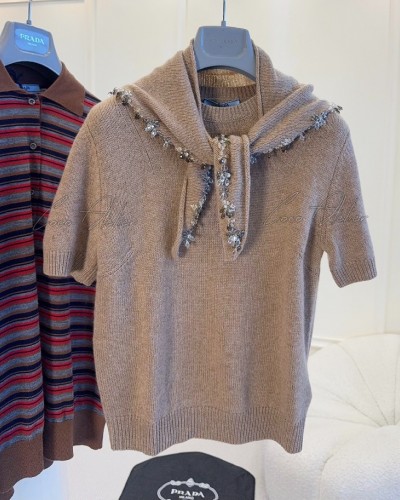 PR cashmere scarf knit
