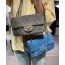 Suede Flapbag