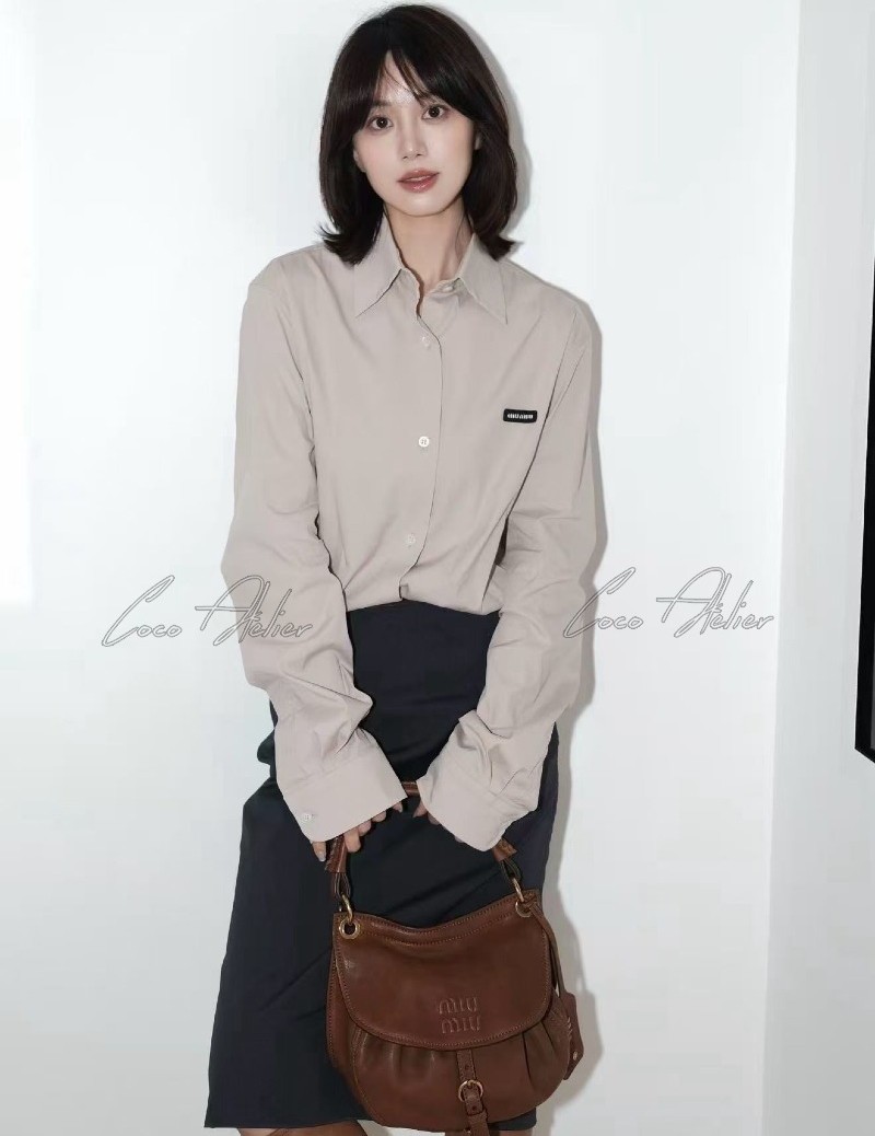 Miu sleeve shirt