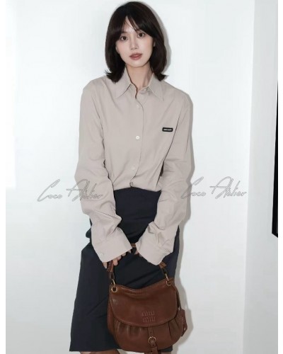 Miu sleeve shirt