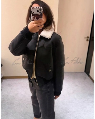 CC shearling jacket