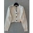 LV cropped cardigan