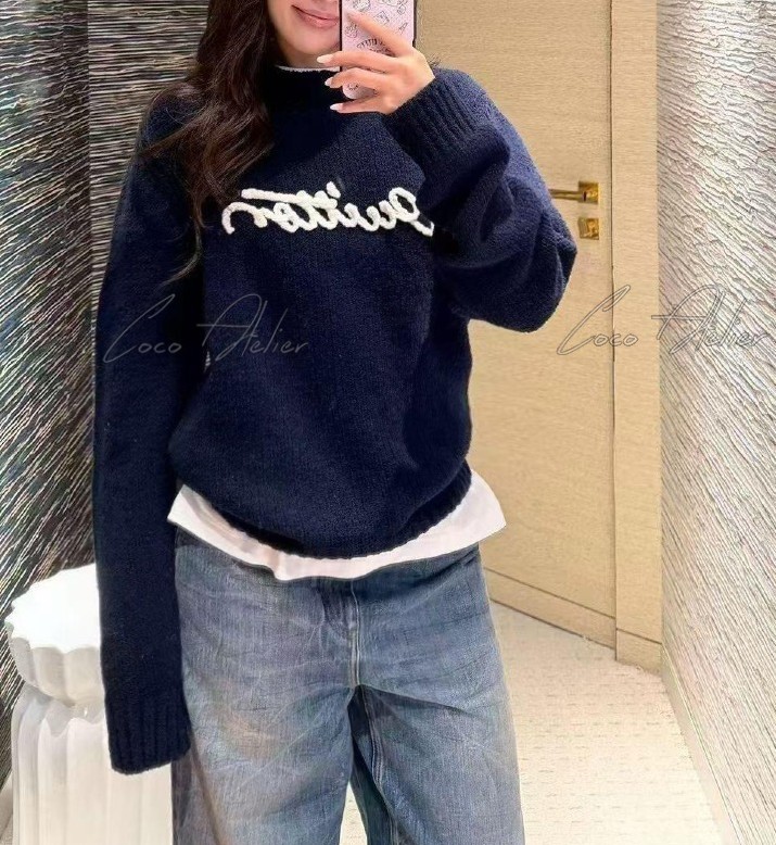 LV Navy Knit