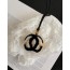 CC Shearling bag charm