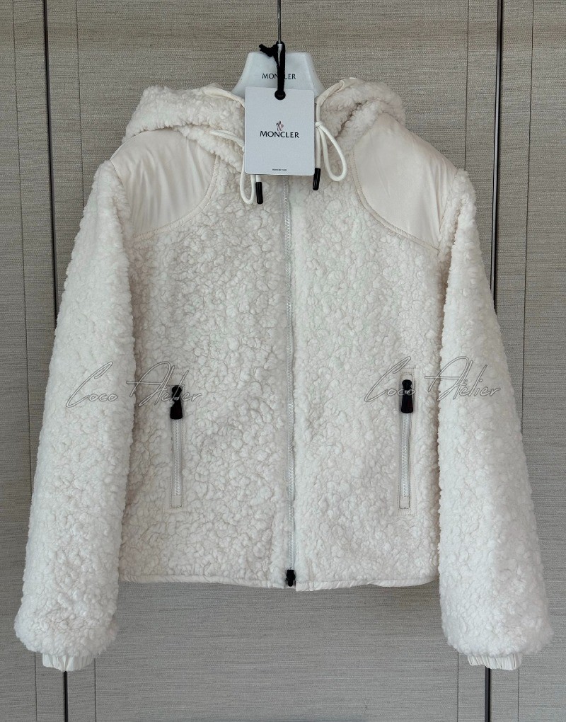 MC  fleece-lined padded jacket