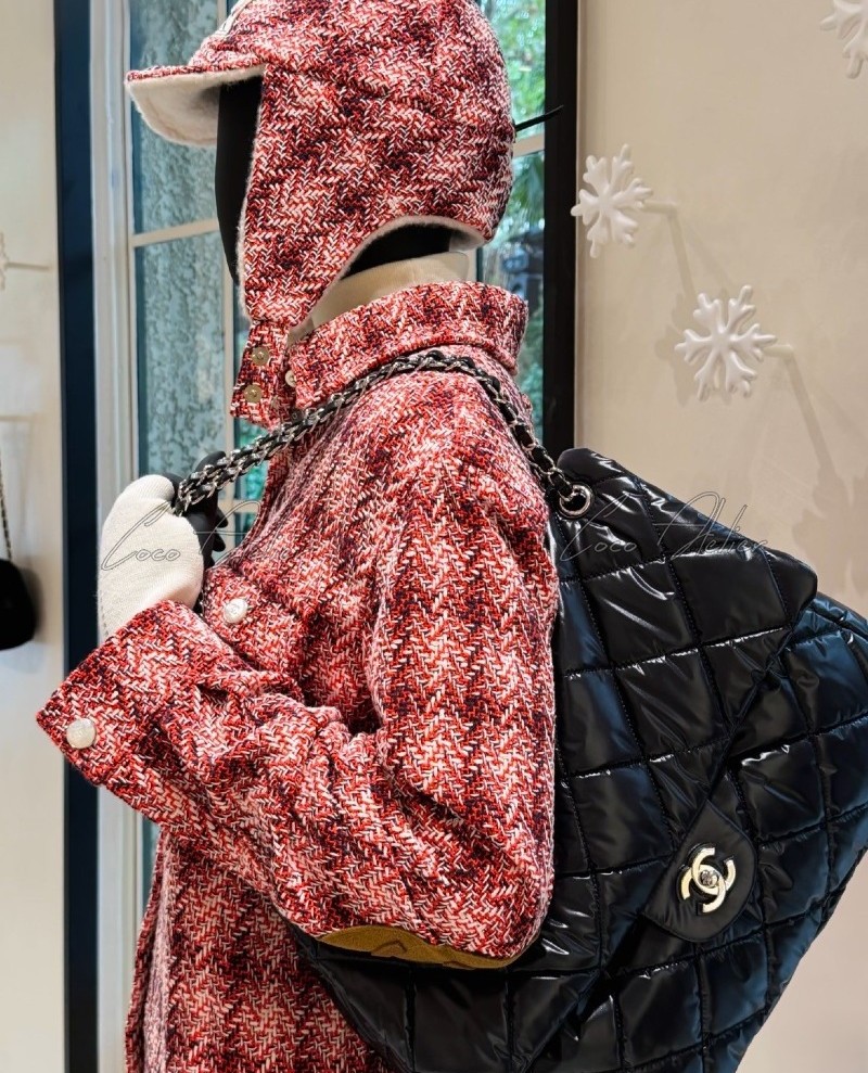 CC Coco Neige Maxi Flap Bag