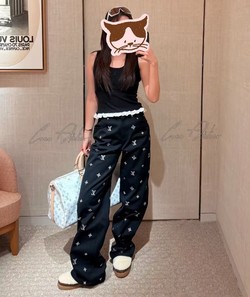 LV monogram Pants