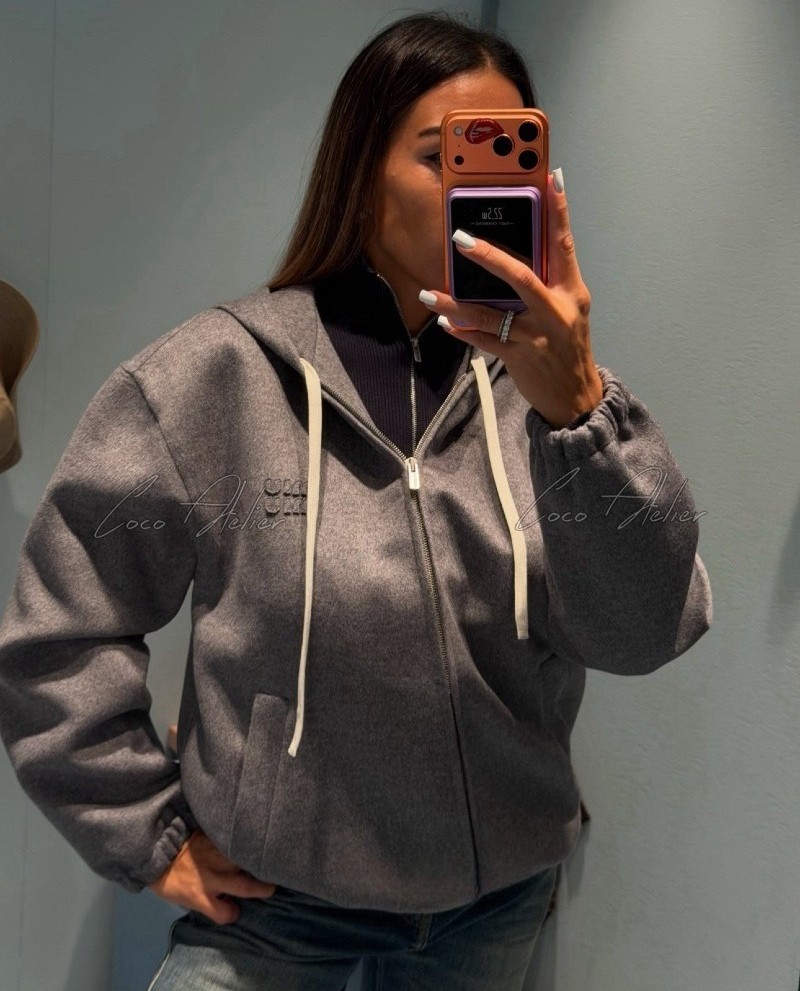 Miu Hoodi Zip-up