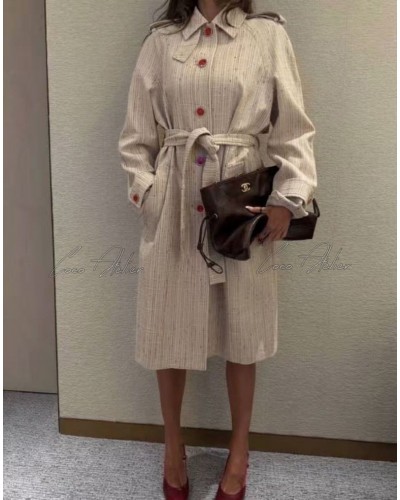 CC Tweed Trench Coat