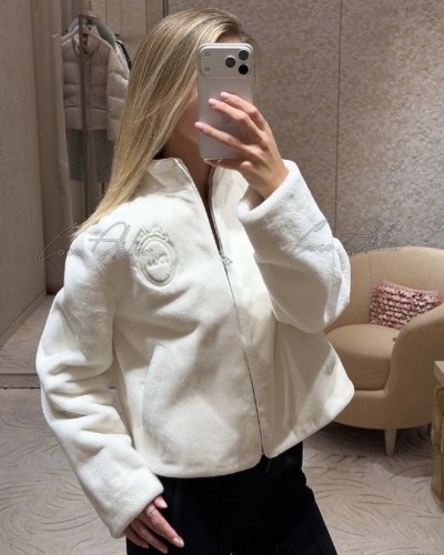 CD Shearling fur mustang jacket