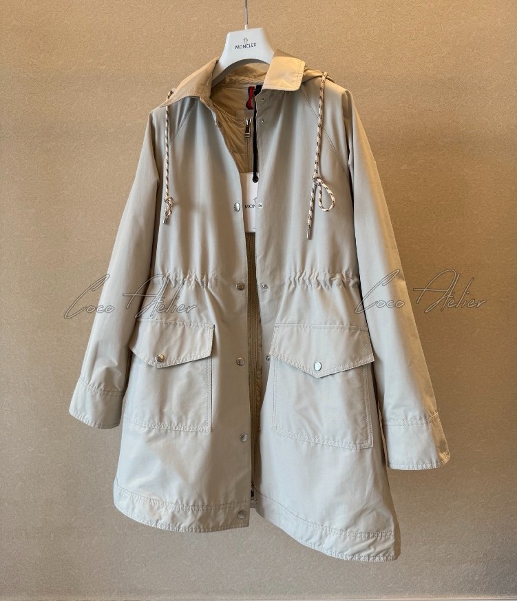 MC padded Long jacket